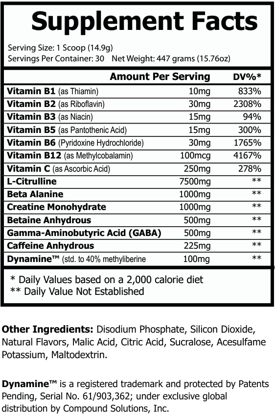 The Architect Pre-Workout