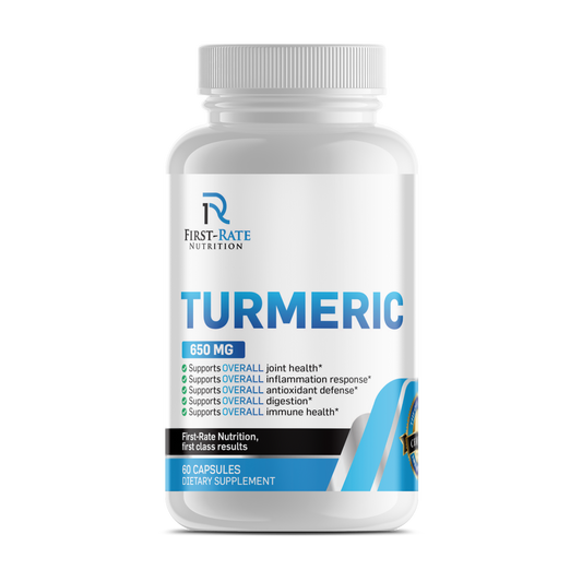 Turmeric w/BioPerine - 650mg (ORGANIC)